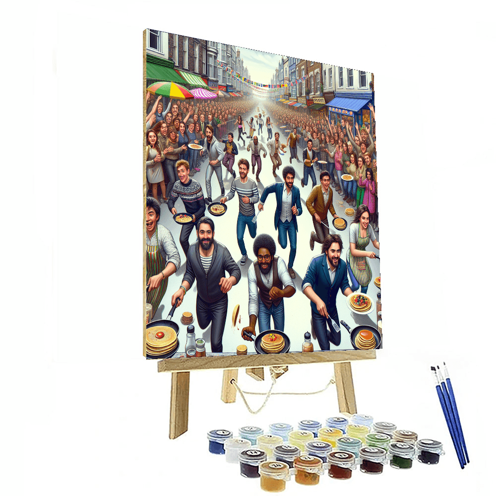 Pancake Day - United Kingdom Paint By Numbers Art
