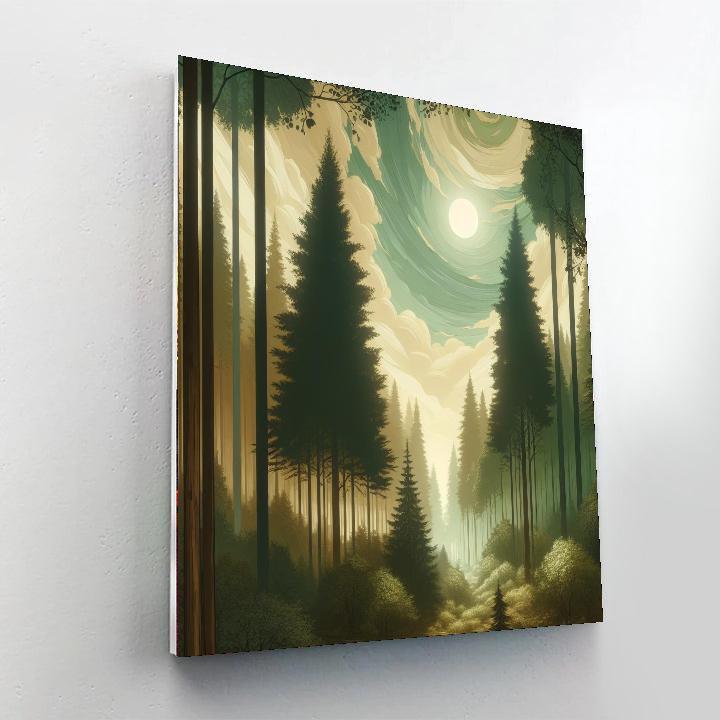 Forest Sanctuary Numbered Painting Kits