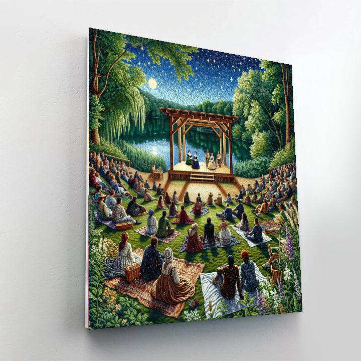 Upstate Shakespeare Festival - Usa Paint By Numbers Art