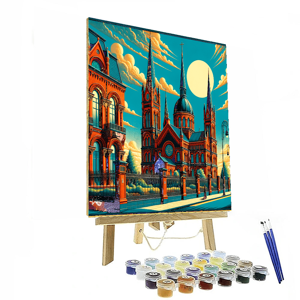 Provo City Center Serenity - DIY Painting By Numbers Kit – Artistry Rack