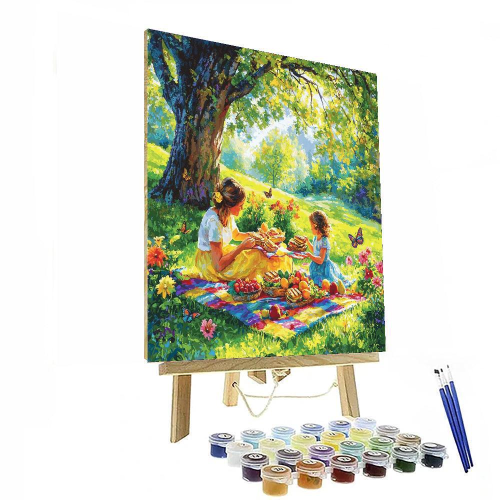 The Joy Of Togetherness Number Painting