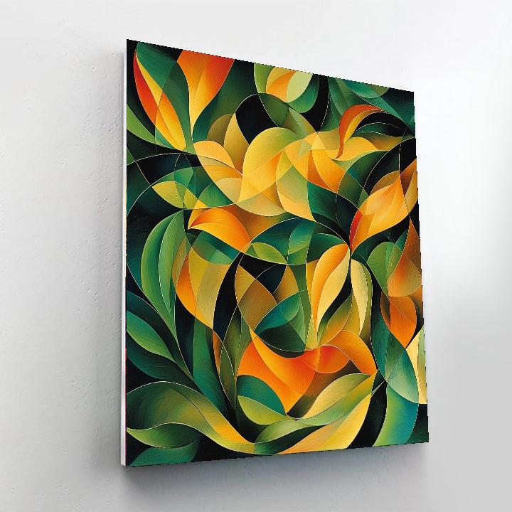 Frida Kahlo Inspired Interwoven Emotions  Numbered Painting Kits