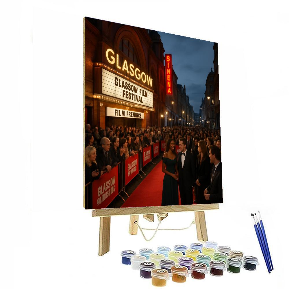 Glasgow Film Festival - Scotland DIY Paint By Numbers