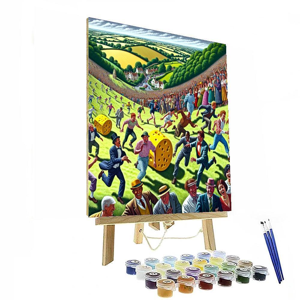Cheese Rolling Festival - Uk Paint By Number