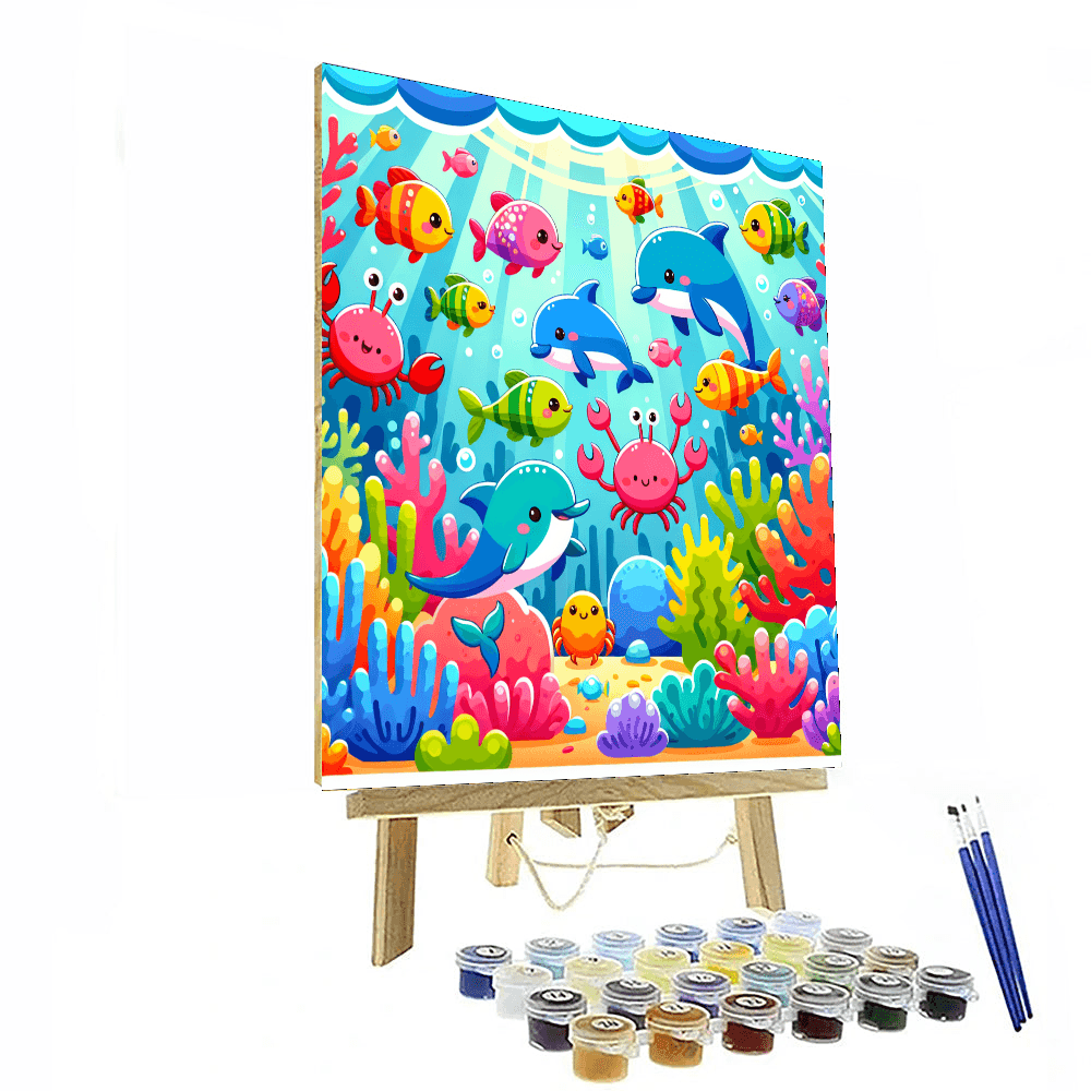 Under the Sea Celebration - DIY Painting By Numbers Kit – Artistry Rack