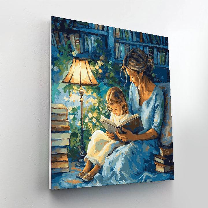 The Gift Of Reading Paint By Numbers