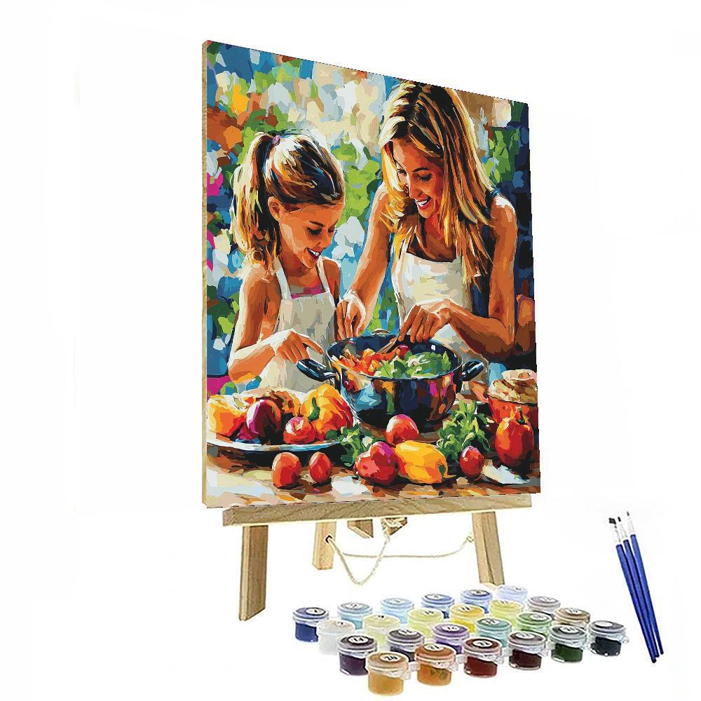 Mommy’s Little Helper Paint By Color