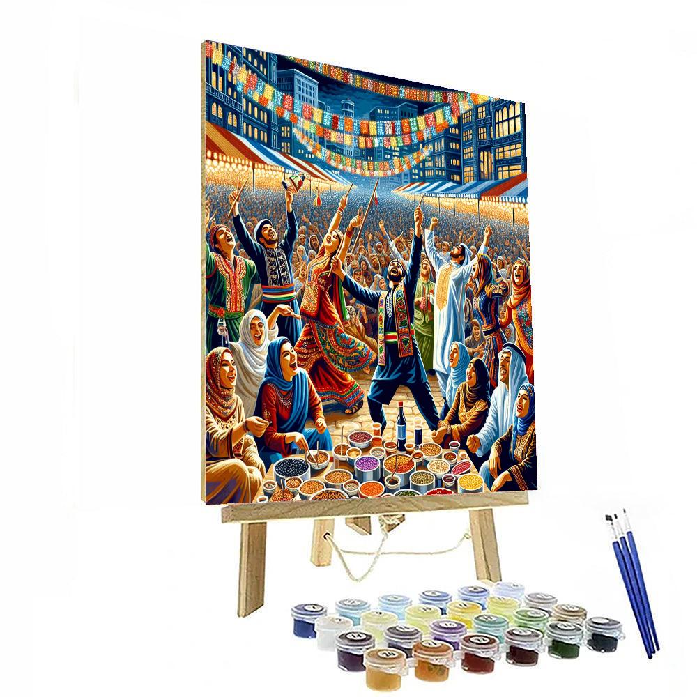Cultural Diversity Festival - Australia Numbered Painting Kits