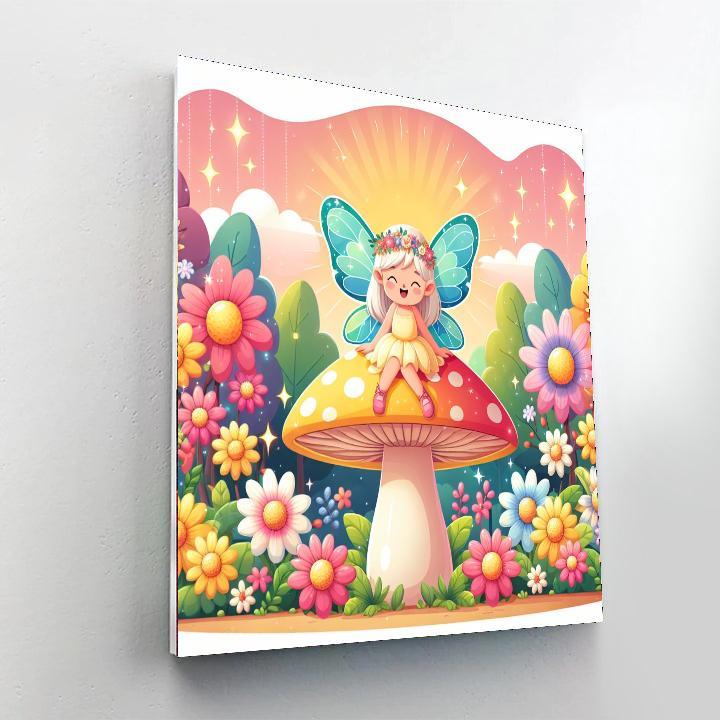 Fantasy Garden Adventure Painting Number Kit