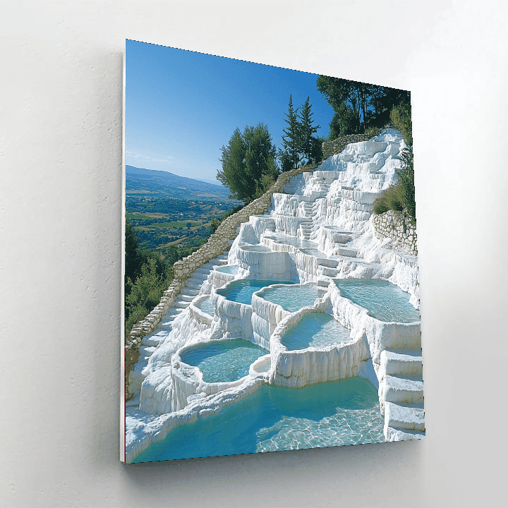 Pamukkale - Turkey DIY Paint By Numbers