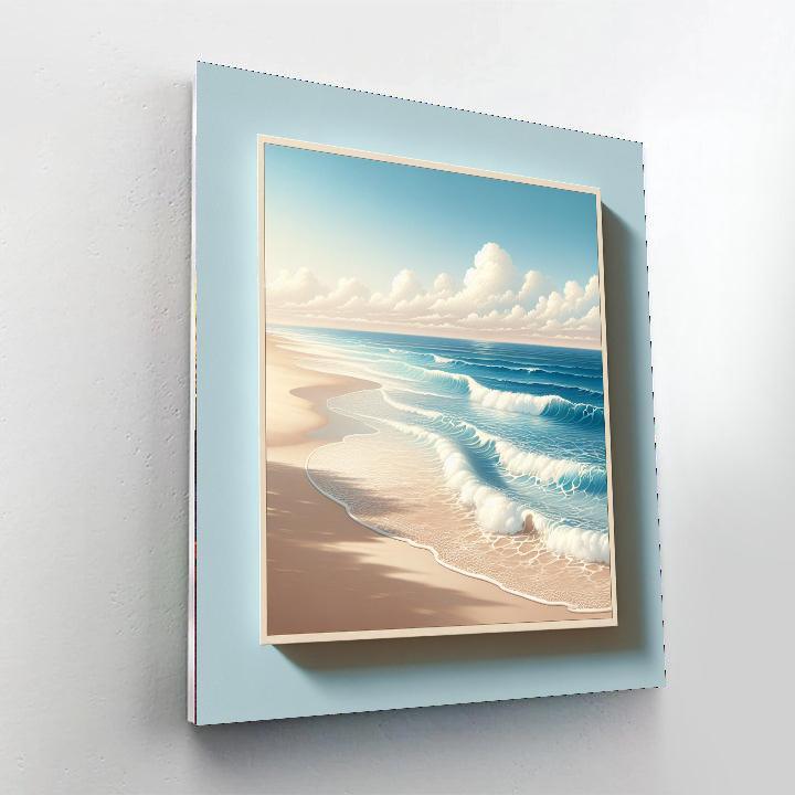 Calming Beach Retreat Paint By Numbers Art