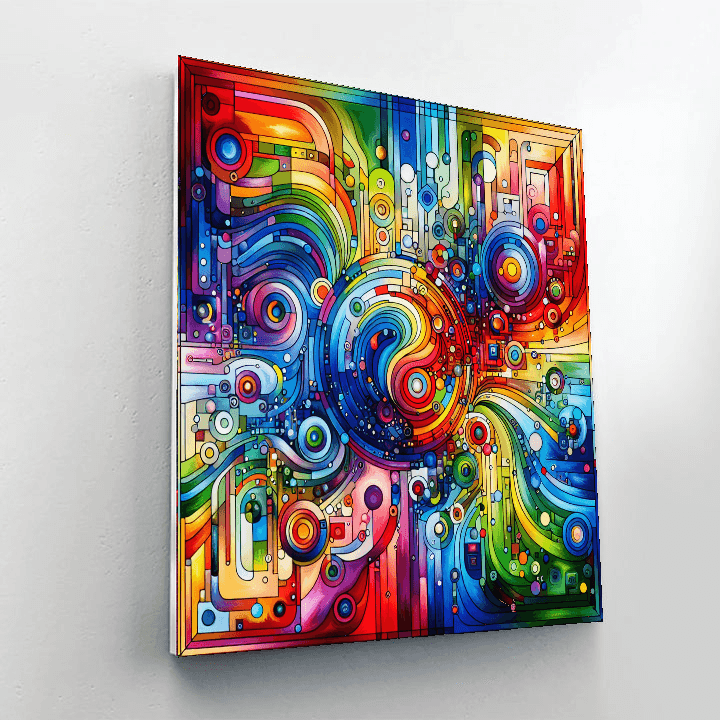 Rainbow Reflections Painting By Numbers Kit
