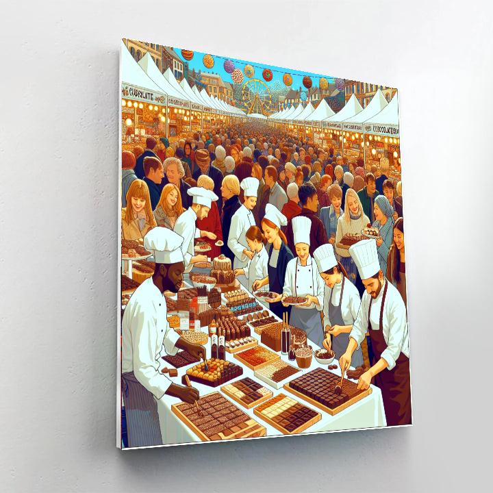 World Chocolate Festival - United Kingdom Paint By Color