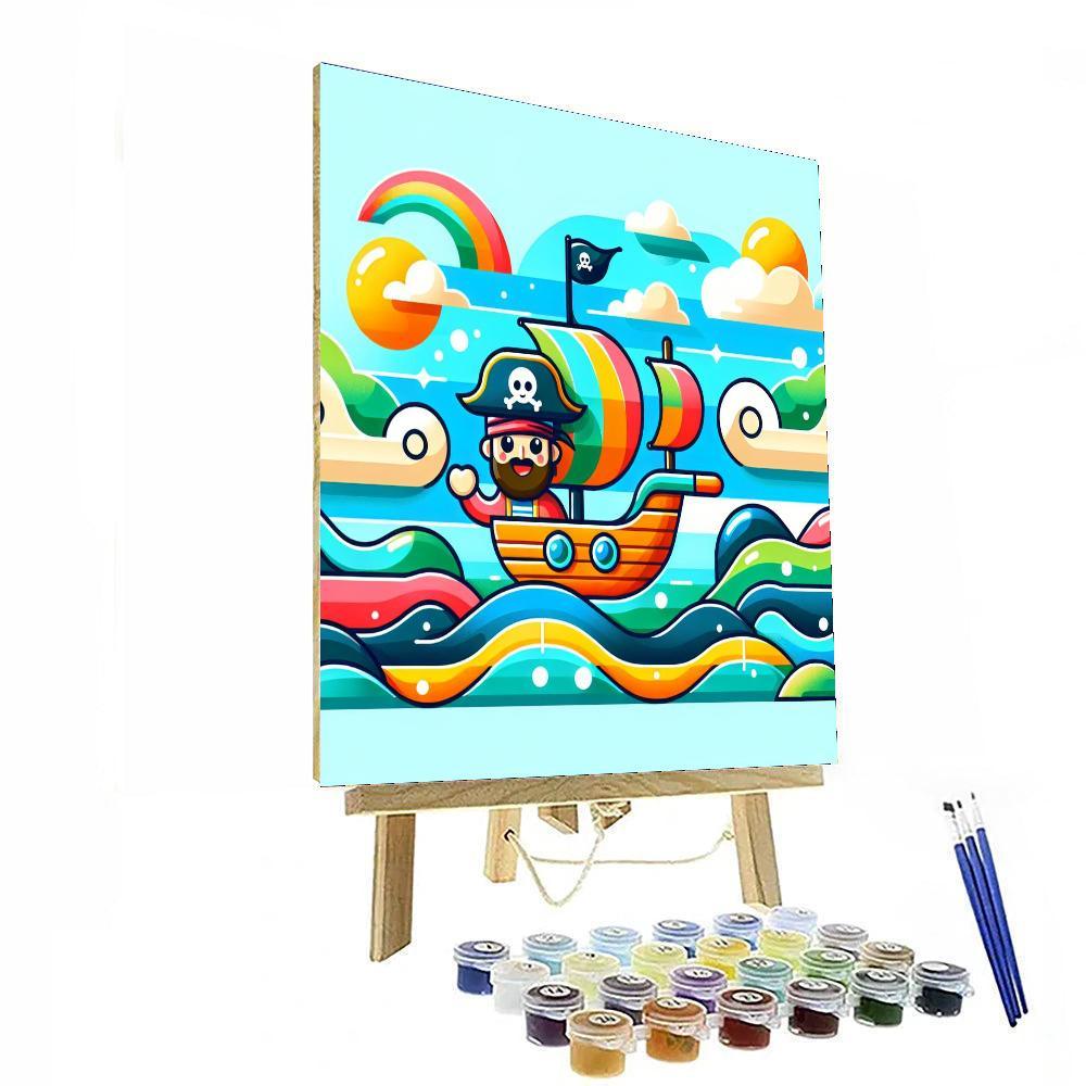 Sailing Pirate Paint By Numbers Kits