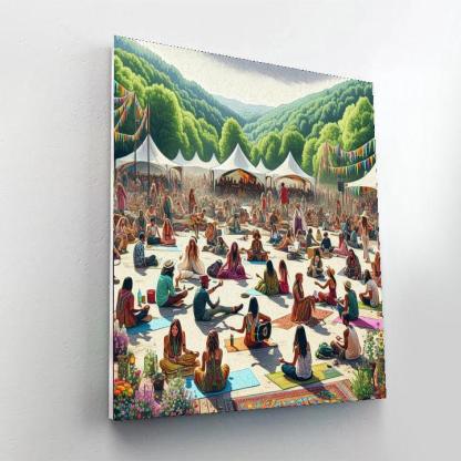 Wilderness Festival - England Numbered Painting Kits