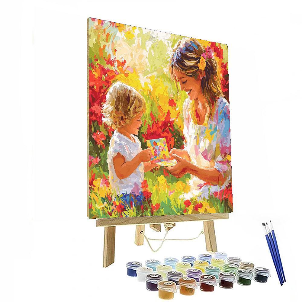 Celebrating Mother's Day Painting By Numbers Kit