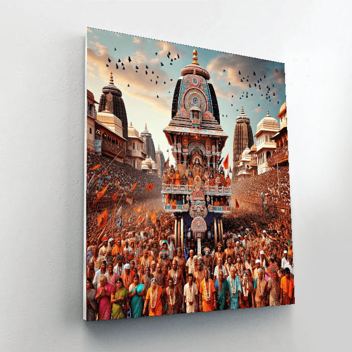 Rath Yatra - India Paint By Number