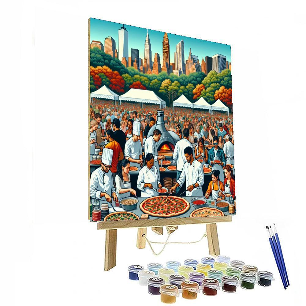 Pizzafest - Usa Number Painting