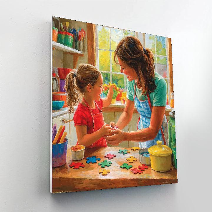 Celebrating Small Moments Number Painting