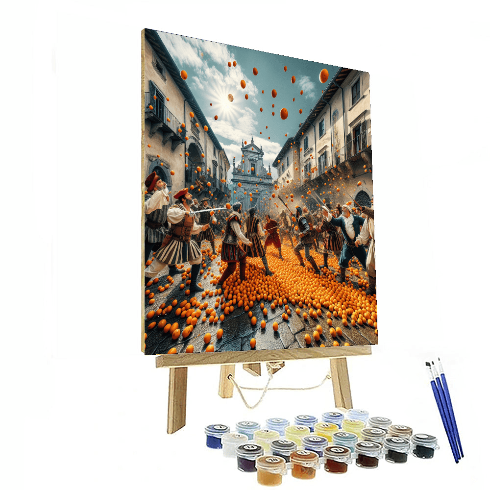 Carnevale Di Ivrea - Ivrea Paint By Numbers Kits