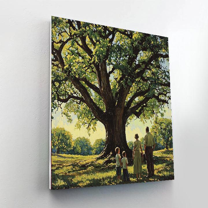 Beneath The Family Tree Paint By Numbers