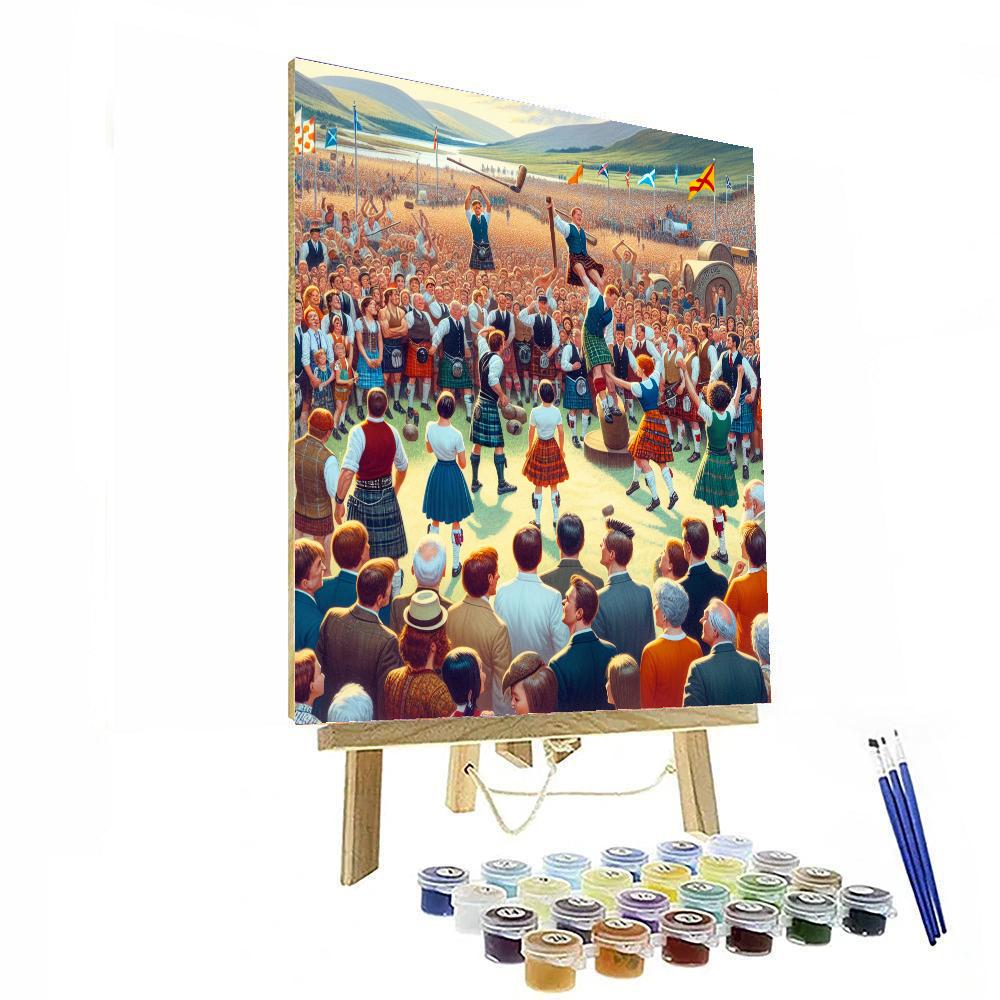 Inverness Highland Games - Inverness Painting Number Kit