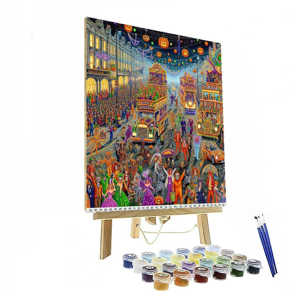 Kawasaki Halloween Parade - Japan DIY Paint By Numbers