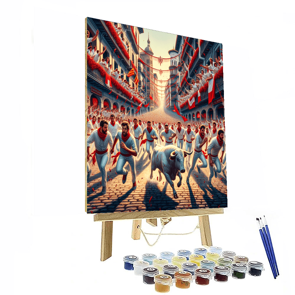 Fiesta De San Fermin - Spain Paint By Number