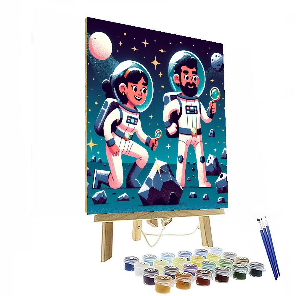 Galactic Treasure Hunters Paint By Number