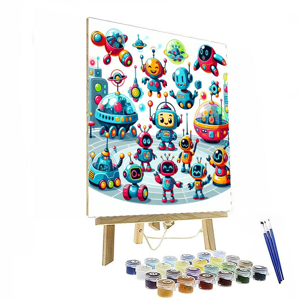 Robotic Innovation DIY Paint By Numbers
