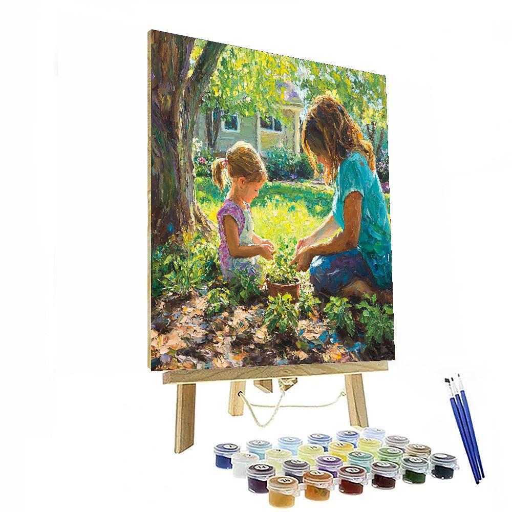 Shared Seasons Number Painting