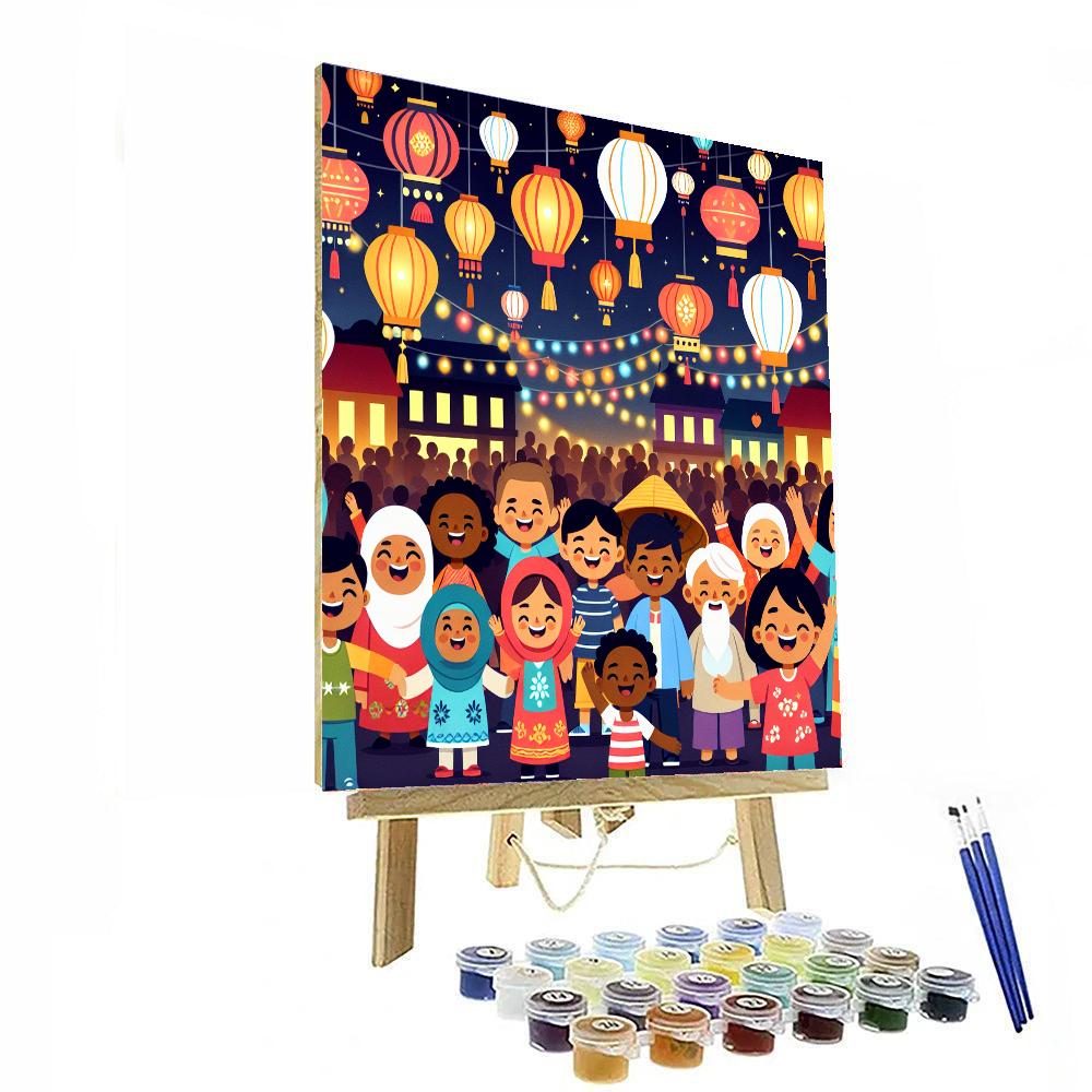 Festival Of Light Delight Paint By Color