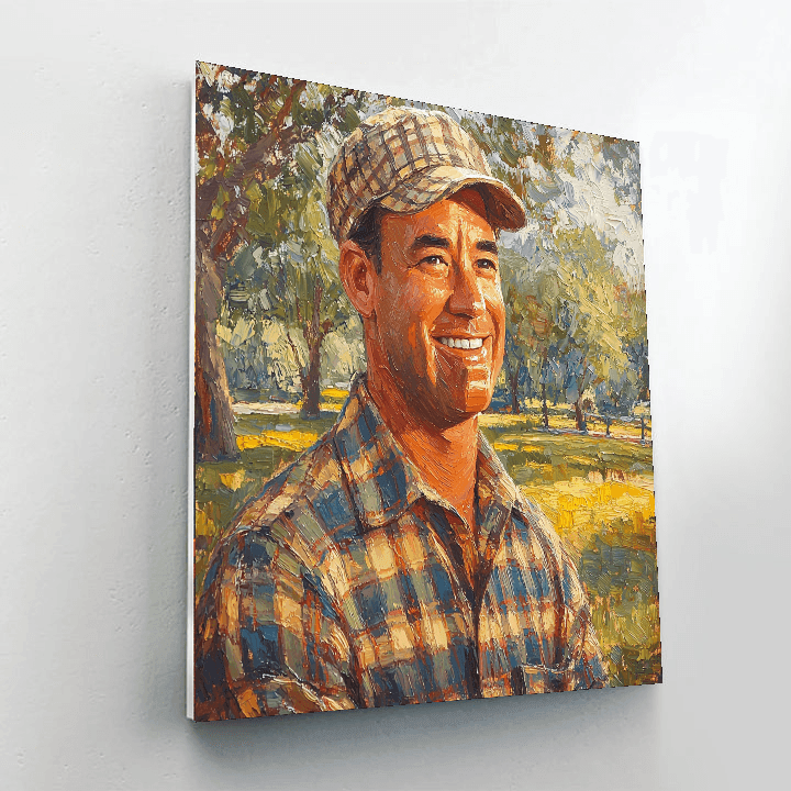 Tom Hanks: The Unforgettable Journey Of America's Dad DIY Paint By Numbers