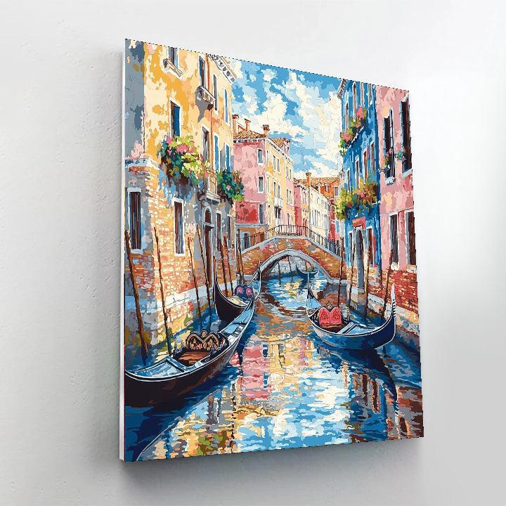 Venice Canals - Italy Painting Number Kit
