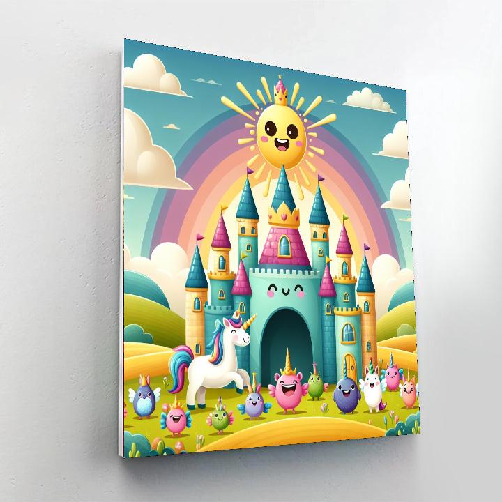 Charming Little Fairy Tale Paint By Numbers Art