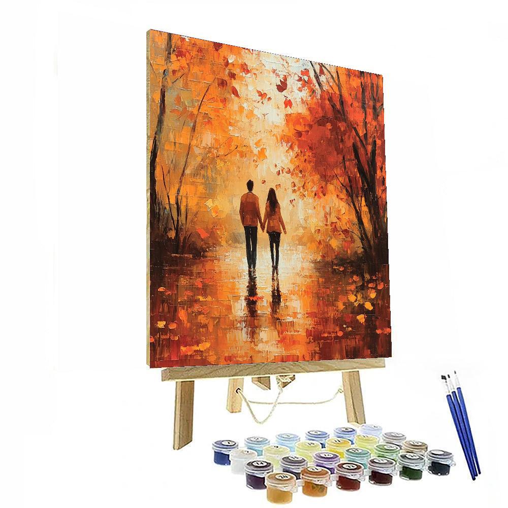 Autumn’s Gentle Hug Paint By Number