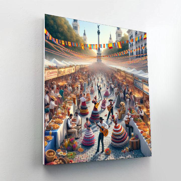 La Fiesta De San Isidro - Spain Paint By Number