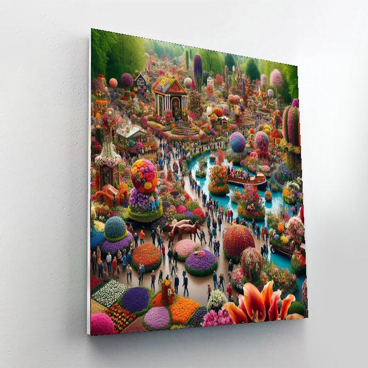 Flower Festival Of Aalsmeer Painting Number Kit