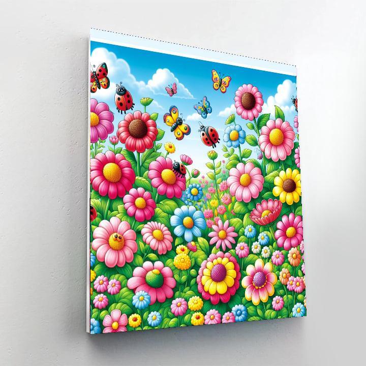 Sweet Garden Whimsy Paint By Numbers Kits