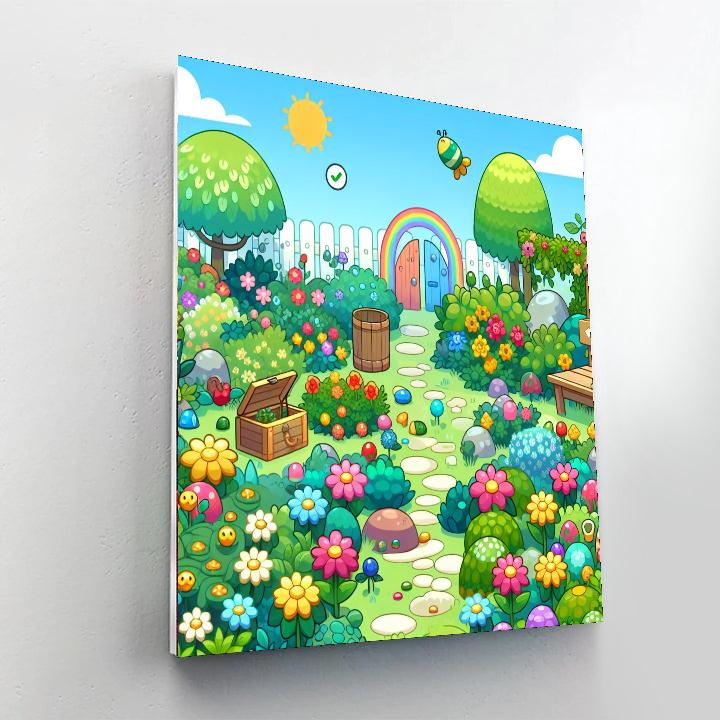 Garden Adventure Hunt Numbered Painting Kits