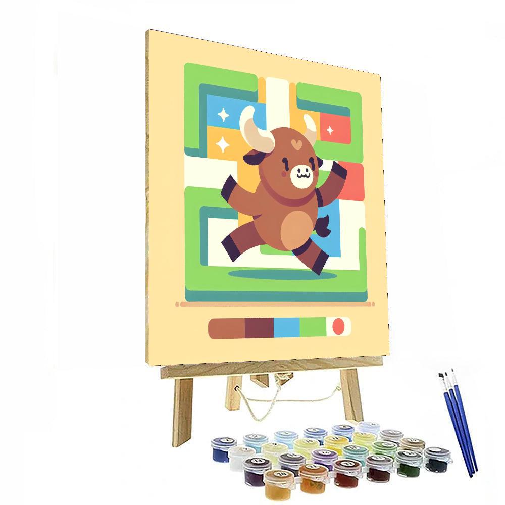 Mighty Minotaurs Painting Number Kit