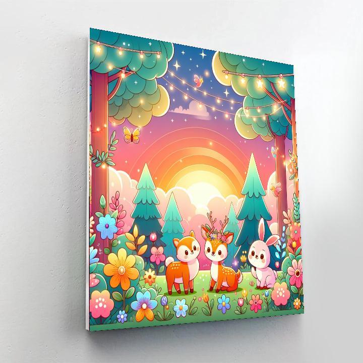 Enchanted Forest Expedition Paint By Number