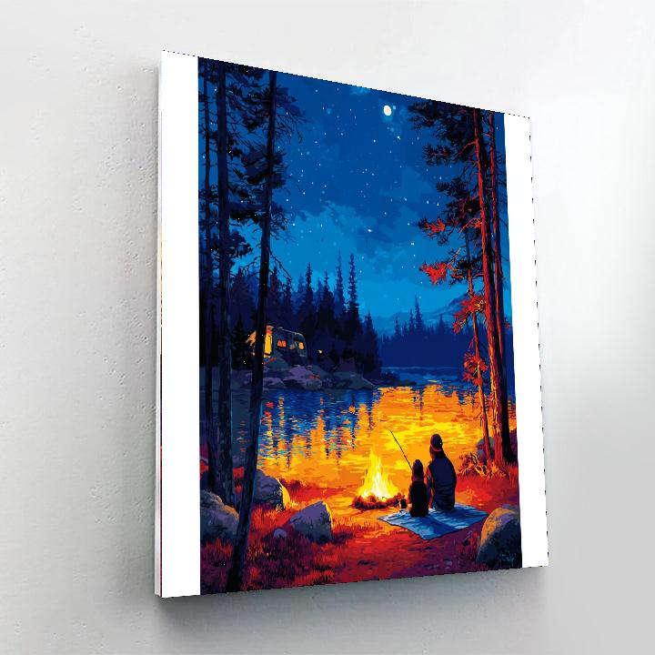 Family Campfire Stories Paint By Numbers Kits
