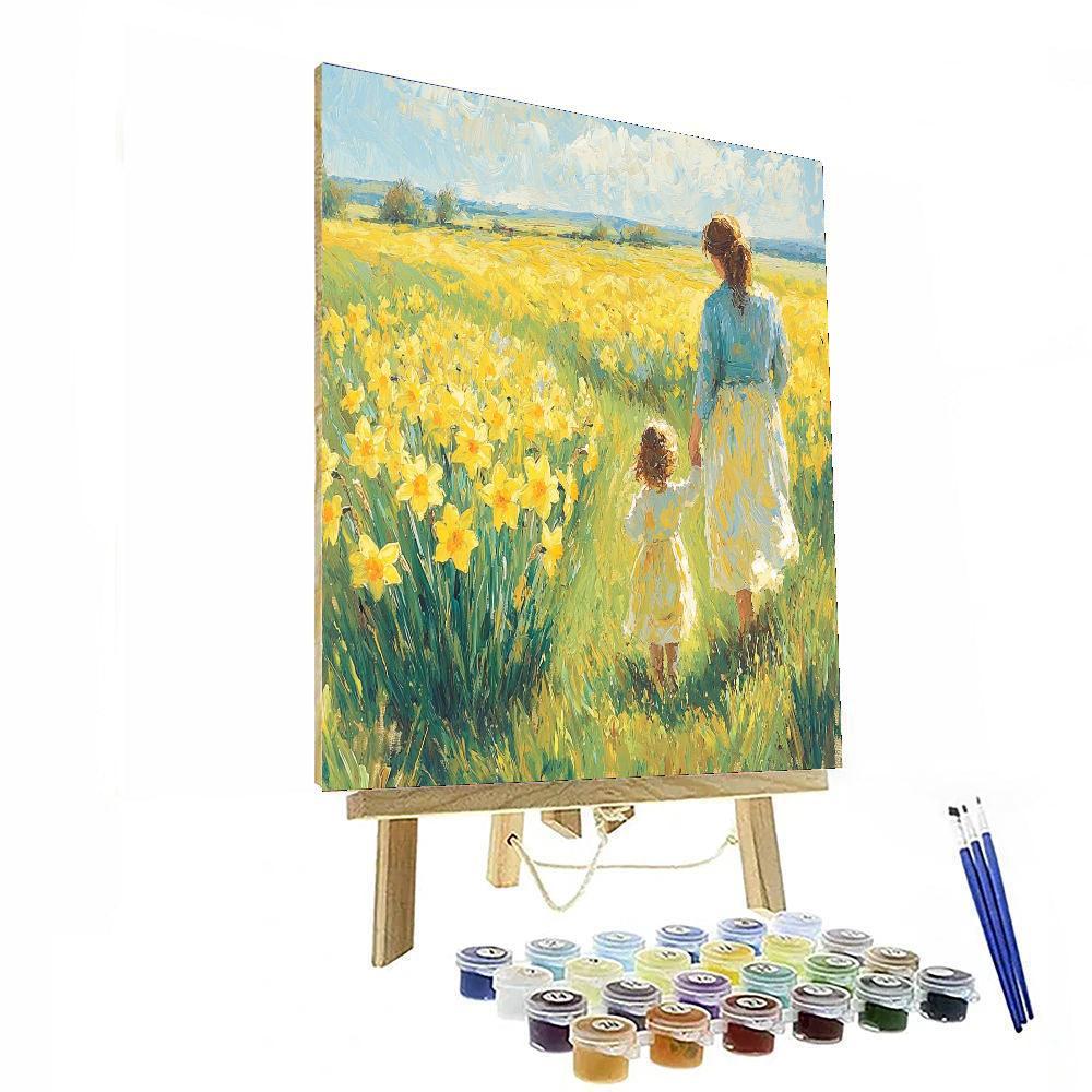 Breath Of Spring Number Painting