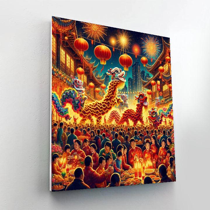 Lunar New Year Festival - China Paint By Number