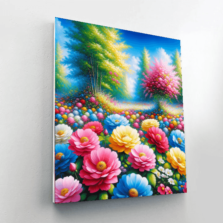 Vibrant Spring Blooms Paint By Numbers Kits