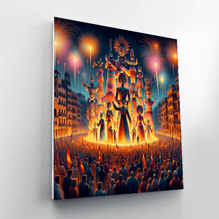 Falles Festival - Valencia, Spain Numbered Painting Kits