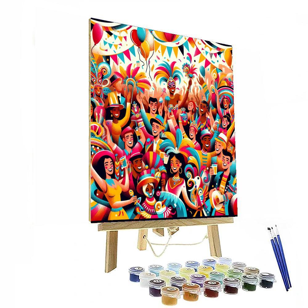Charming Festive Celebrations Paint By Numbers Kits