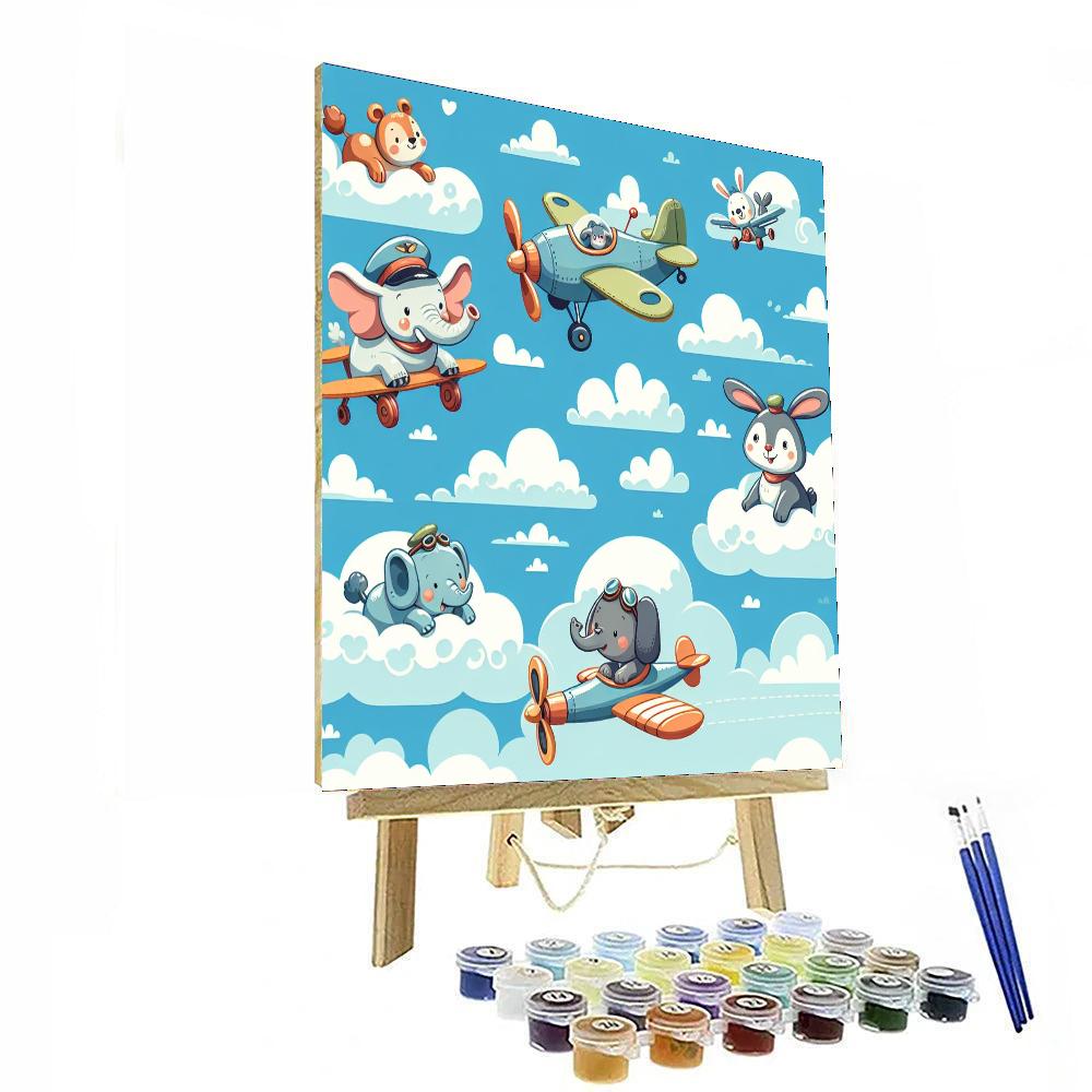 Aviation Adventure Paint By Numbers Kits