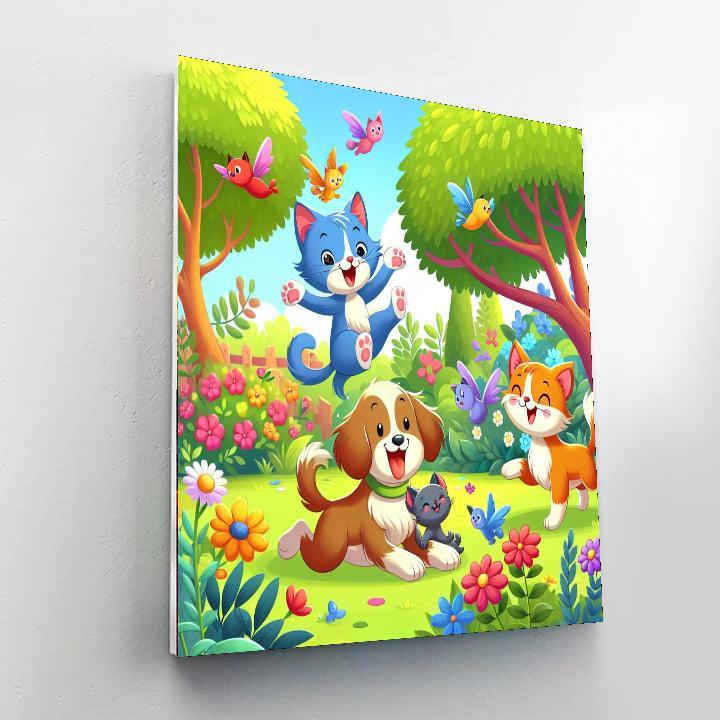 Charming Pets Adventure Paint By Numbers Kits